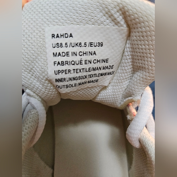 JustFab floral sneaker shoes - Picture 4 of 5